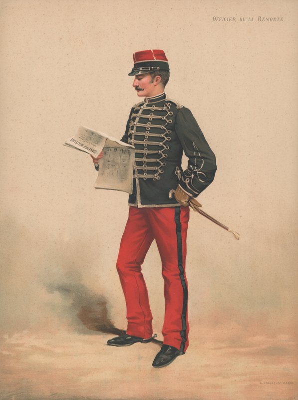 Důstojník Remonte od French School