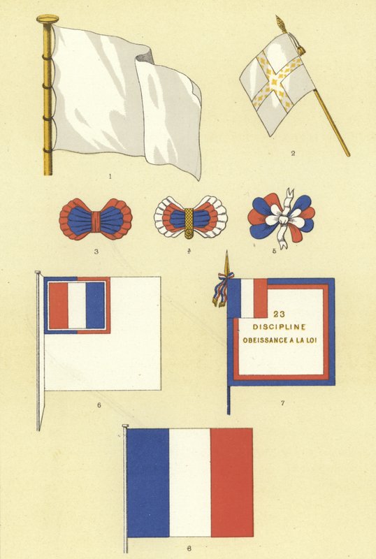Původ francouzské trikolóry od French School