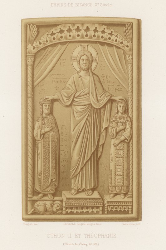Otto II a Theophanu od French School