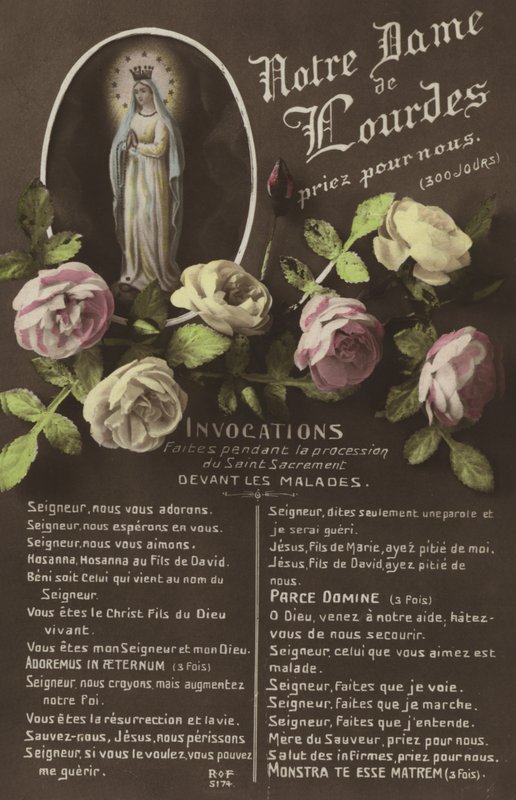 Panny Marie Lurdské od French School