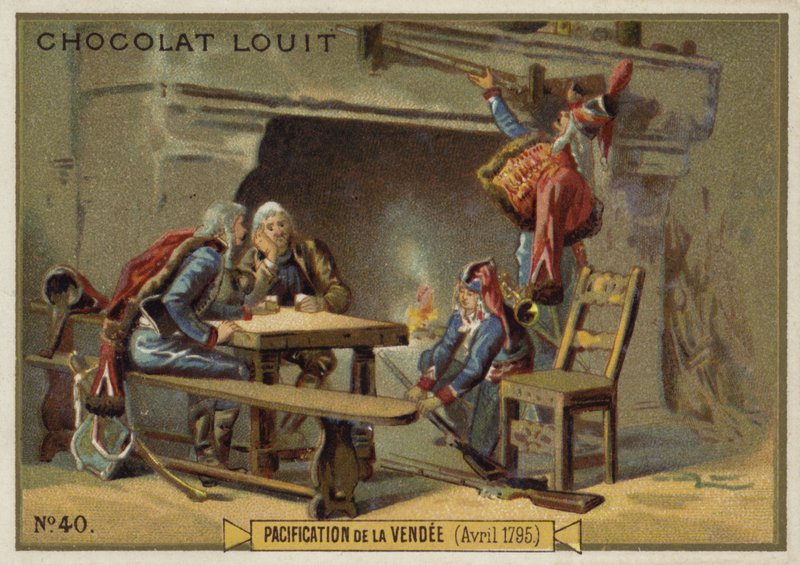 Pacifikace Vendee, Francouzská revoluce, duben 1795 od French School