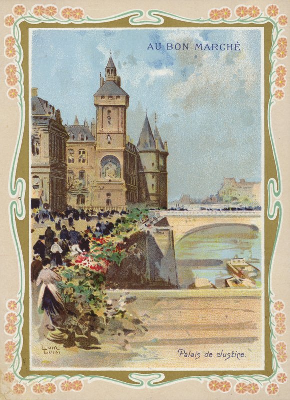 Soudní budova, Paříž od French School