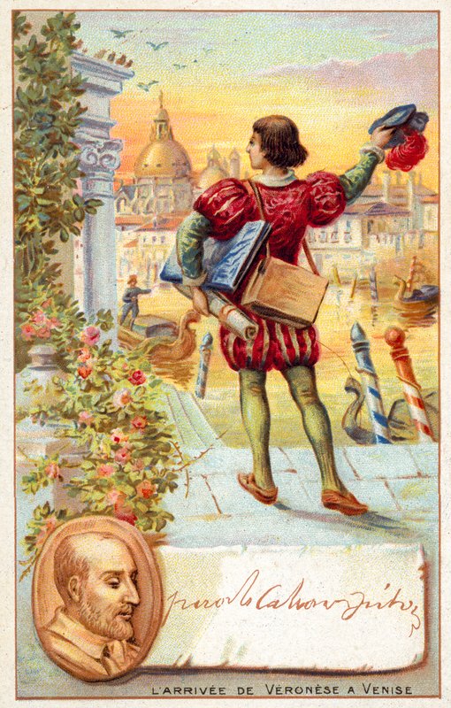 Paolo Veronese přijíždí do Benátek od French School