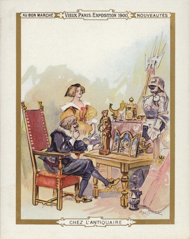 Pařížská výstava 1900, Starožitnosti od French School