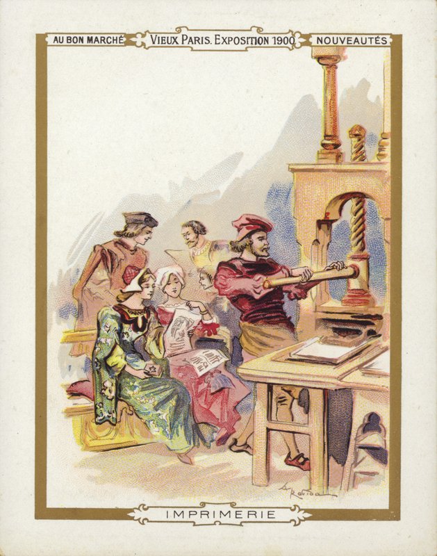 Pařížská výstava 1900, Tiskárna od French School