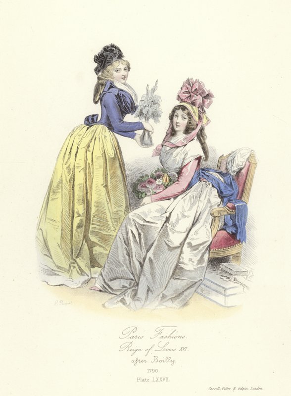 Pařížská móda, vláda Ludvíka XIV od French School