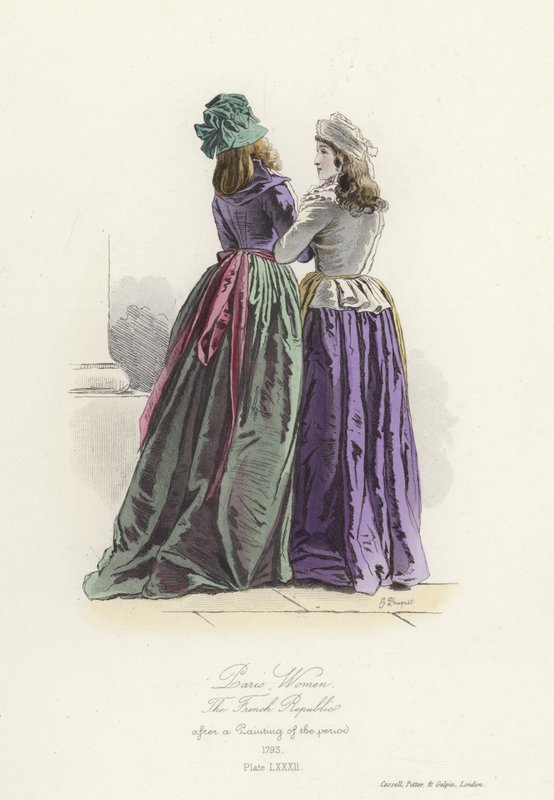 Pařížské ženy, doba francouzské revoluce od French School