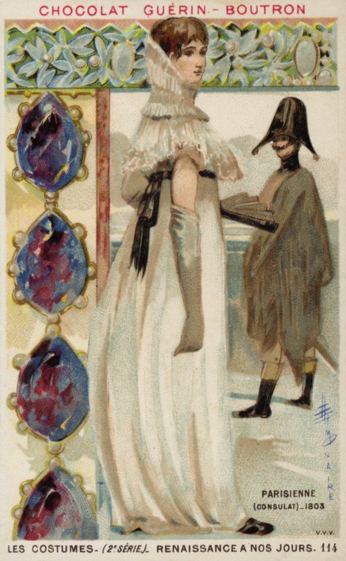 Pařížské módy konzulátu, 1803 od French School