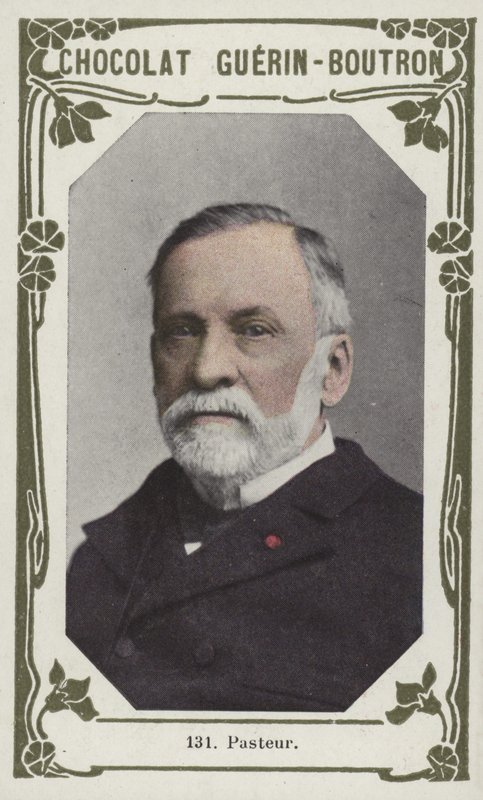 Pasteur (barevné foto) od French School