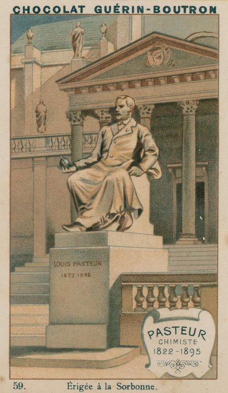 Pasteur, chemik, 1822-1895, se sídlem na Sorbonně od French School