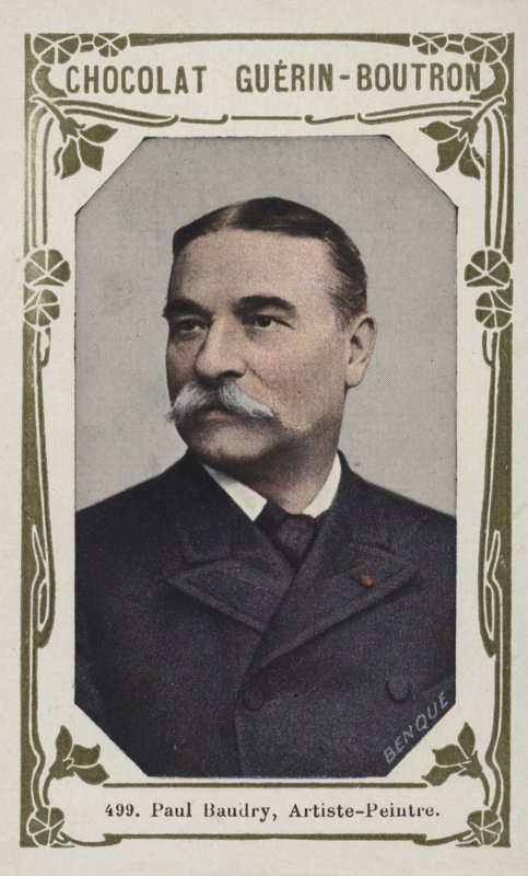Paul Baudry, malíř (barevné foto) od French School
