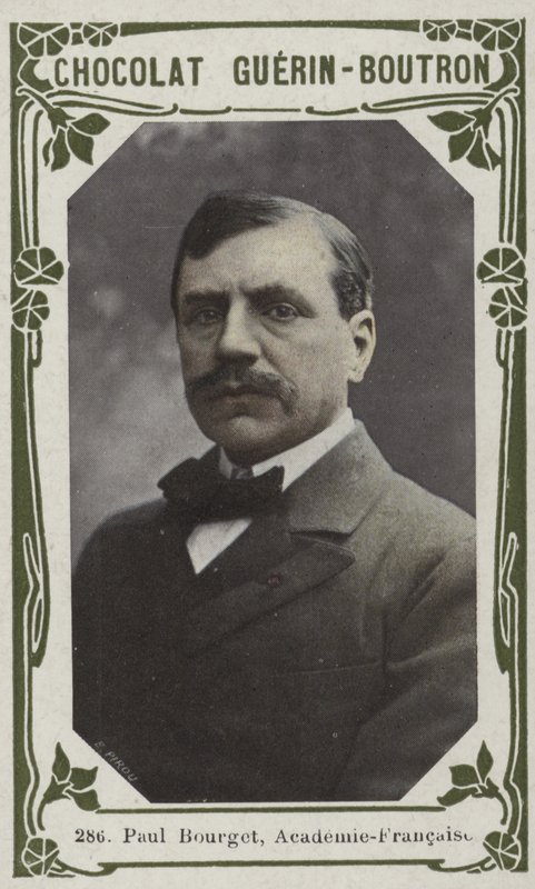 Paul Bourget, Academie-Francaise (barevné foto) od French School