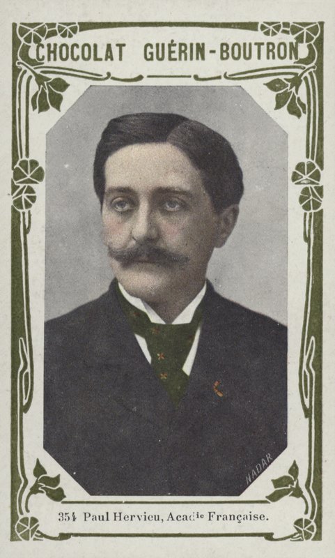 Paul Hervieu, Francouzská akademie (barevné foto) od French School