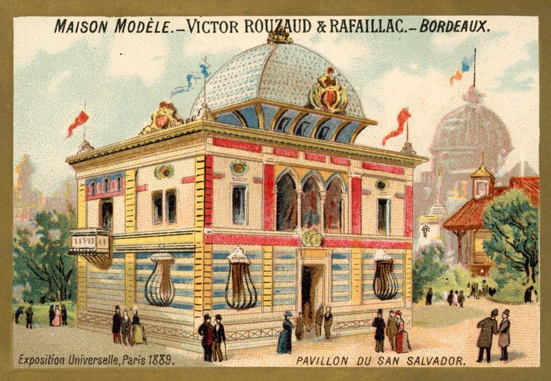 Pavilon San Salvador, Univerzální výstava, Paříž od French School