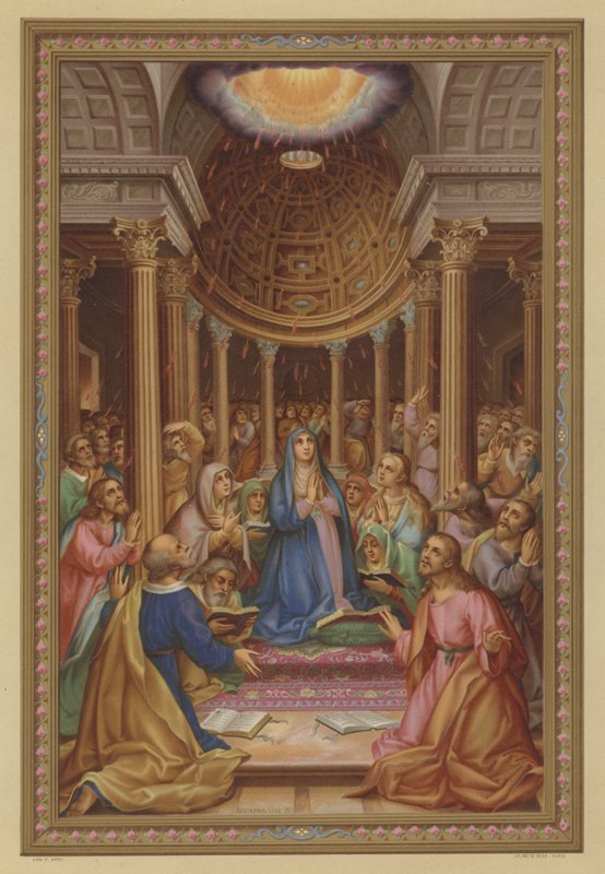 Letnice (chromolit) od French School