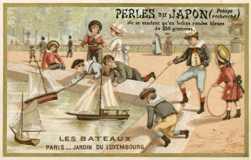 Obchodní karta japonských perel od French School