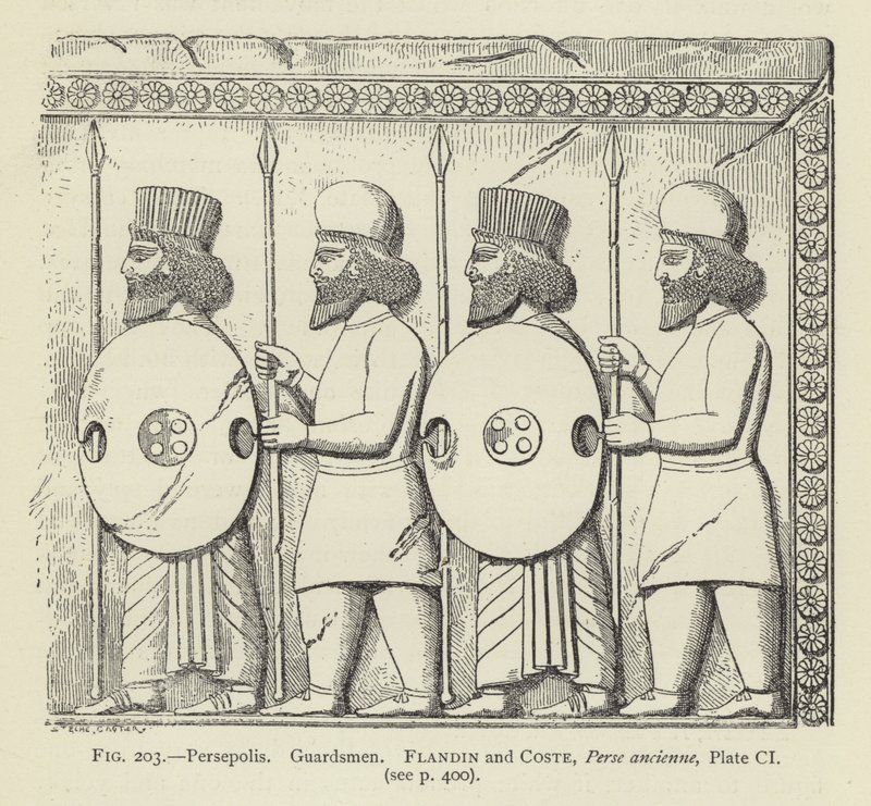 Persepolis, gardisté od French School