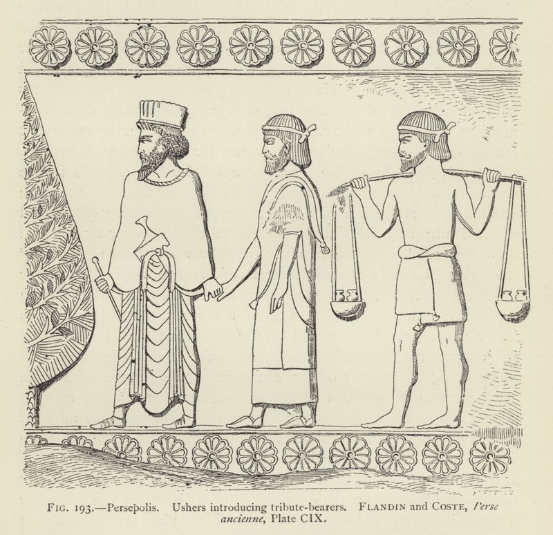 Persepolis, Usherové představují nositele úcty od French School