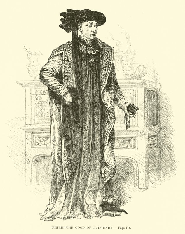 Filip Dobrý z Burgundska od French School