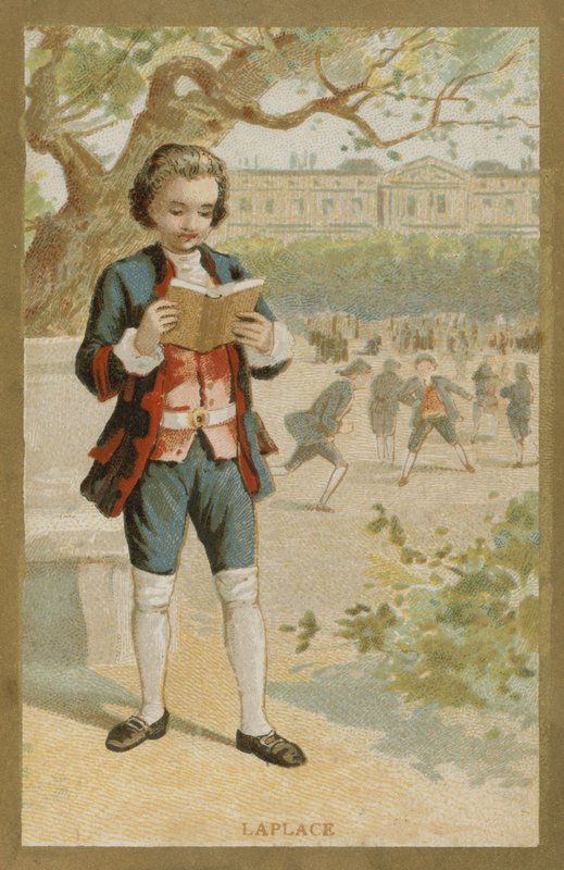 Pierre-Simon Laplace , francouzský matematik a astronom od French School