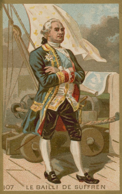 Pierre Andre de Suffren, francouzský admirál od French School