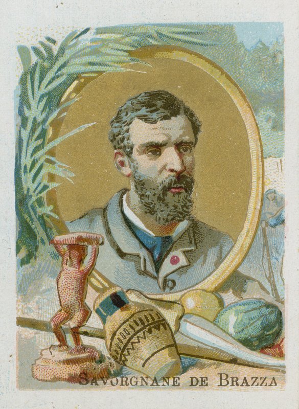 Pierre Savorgnan de Brazza od French School
