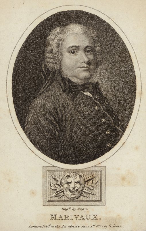 Pierre de Marivaux - francouzský romanopisec a dramatik (1688-1763) od French School