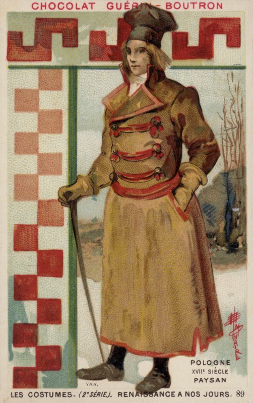 Polský rolník, 17. století od French School