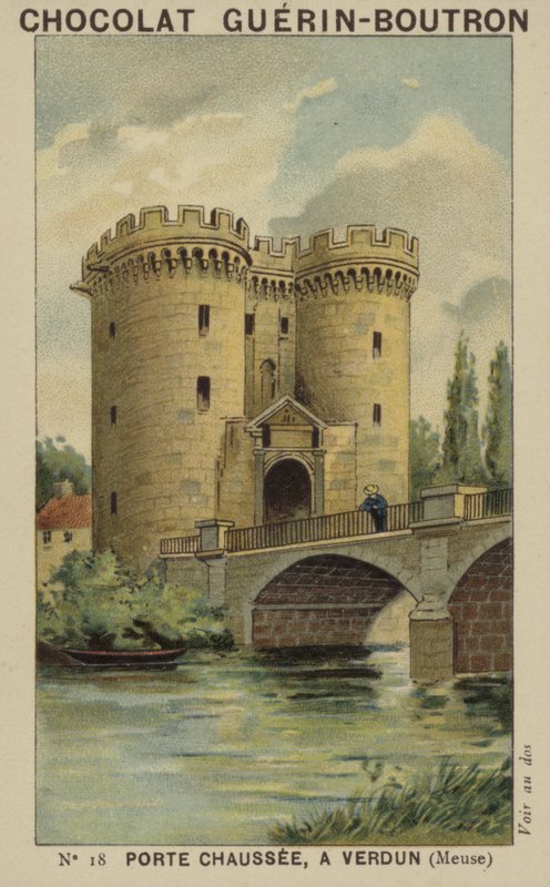 Porte Chaussee ve Verdunu, Meuse od French School