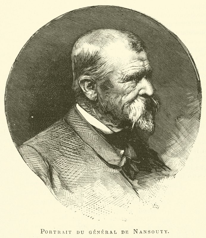 Portrait du general de Nansouty (rytina) od French School