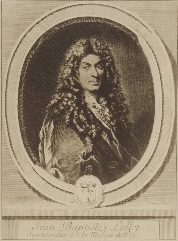 Portrét Jean-Baptiste Lulli od French School