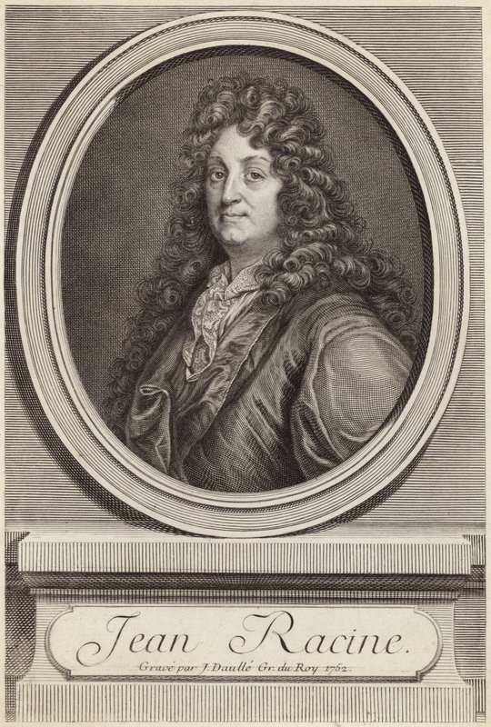 Portrét Jean Racine od French School