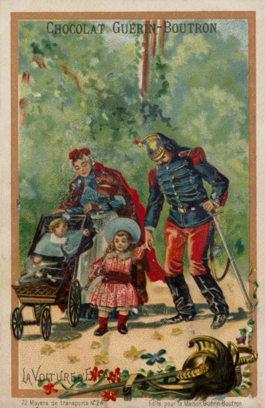 kočárek (chromolitho) od French School