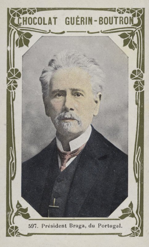 President Braga, du Portugal (barevné foto) od French School