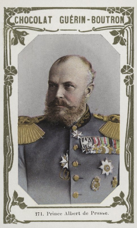 Princ Albert Pruský (barevná fotografie) od French School