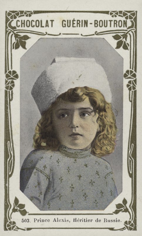 Princ Alexis, Heritier de Russie (barevná fotografie) od French School