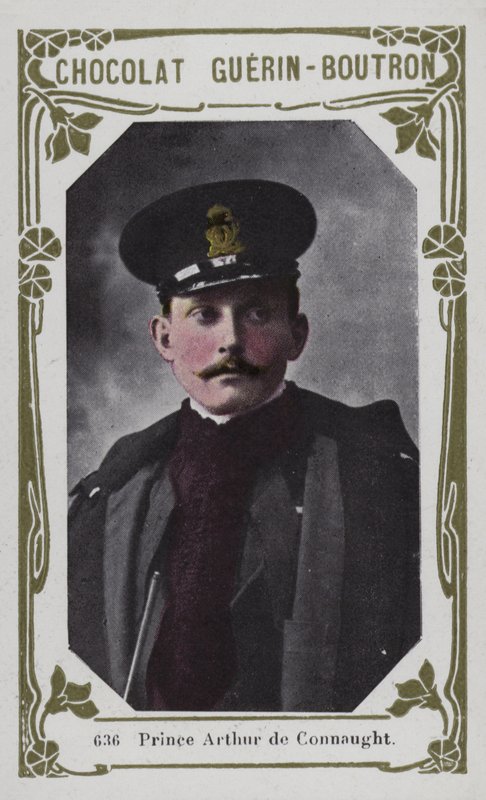 Princ Arthur de Connaught (barevná fotografie) od French School