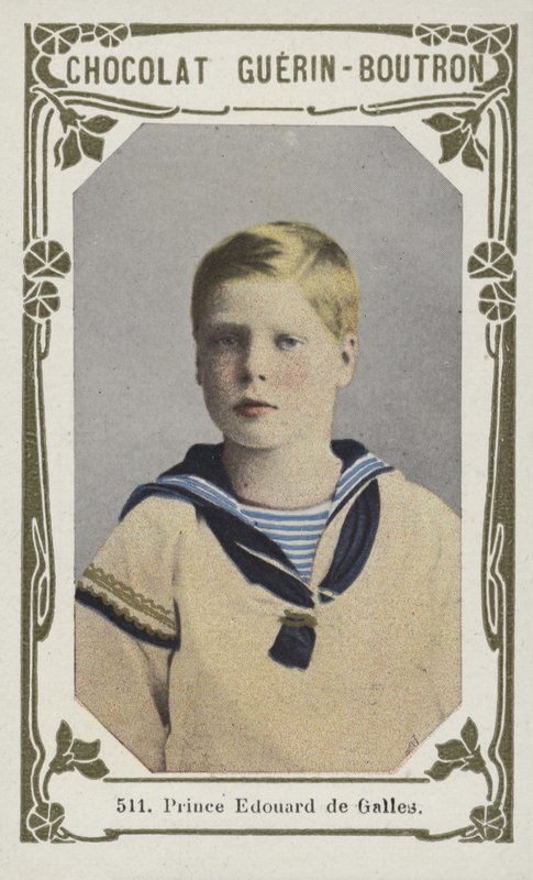 Princ Edward z Walesu (barevná fotografie) od French School