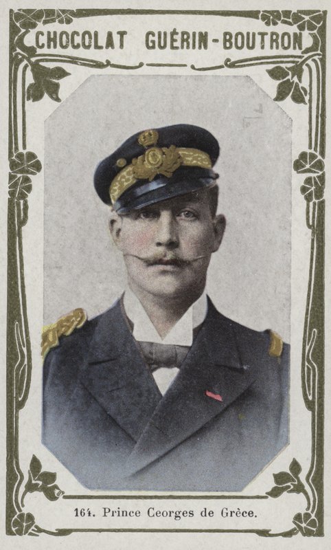 Řecký princ George (barevná fotografie) od French School