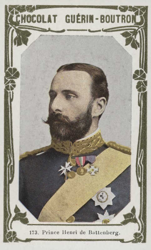 Princ Henri de Battenberg (barevná fotografie) od French School