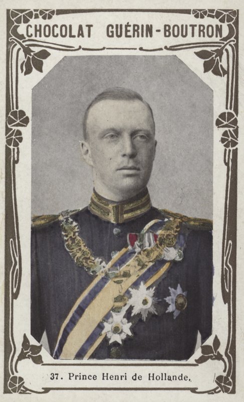 Princ Henry z Holandska (barevná fotografie) od French School