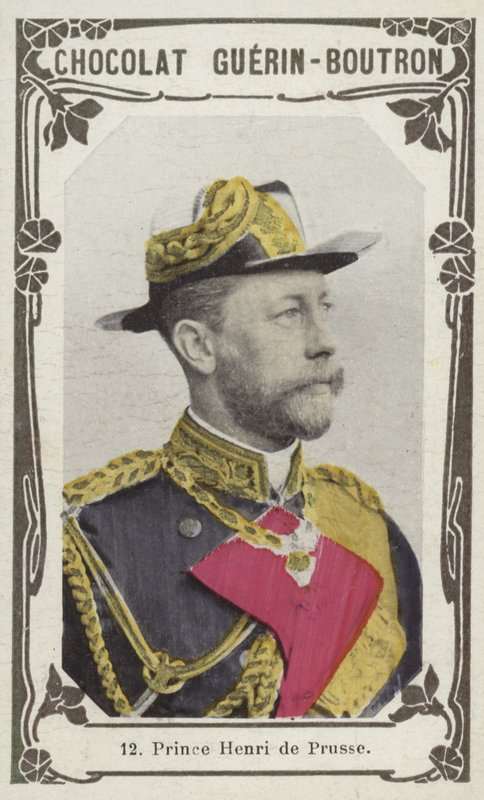 Princ Jindřich Pruský (barevná fotografie) od French School