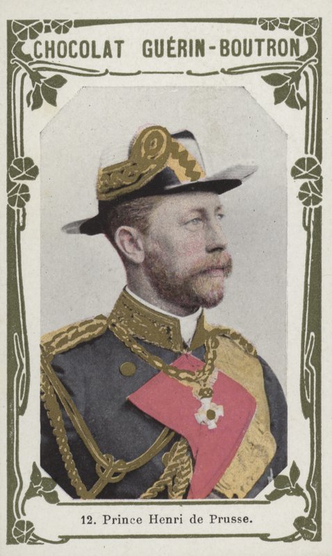 Princ Jindřich Pruský (barevná fotografie) od French School