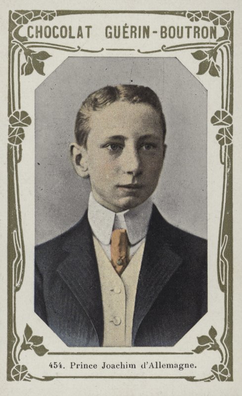 Princ Joachim dAllemagne (barevná fotografie) od French School