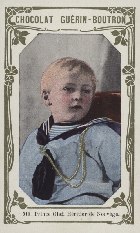 Princ Olaf, Heritier de Norvege (barevná fotografie) od French School