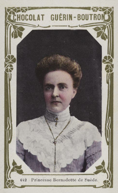 Princesse Bernadotte de Suede (barevná fotografie) od French School