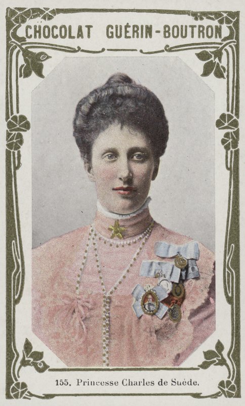 Princesse Charles de Suede (barevná fotografie) od French School