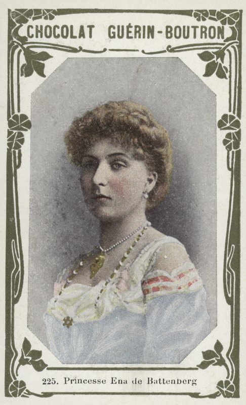 Princezna Ena z Battenbergu (barevné foto) od French School