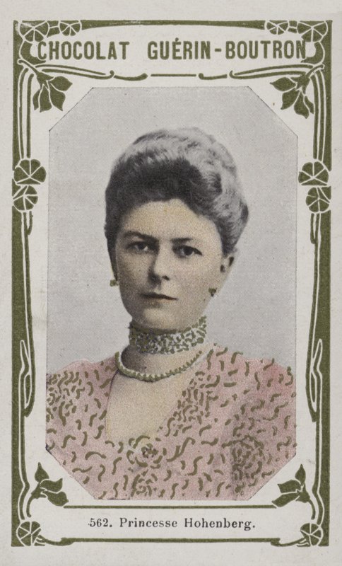 Princesse Hohenberg (barevná fotografie) od French School