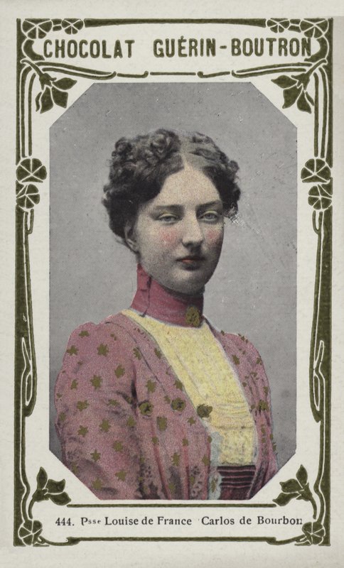 Francouzská princezna Louise, Carlos de Bourbon (barevné foto) od French School